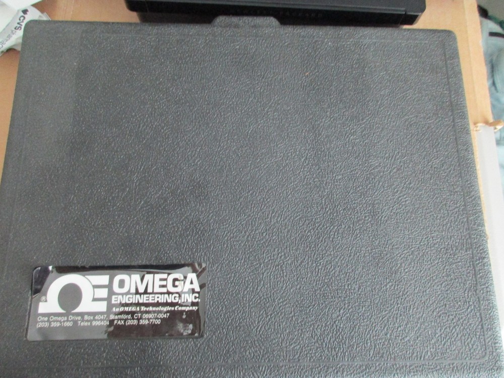 Omega Engineering HHF710 Hygro-Thermo Anemometer Complete Kit