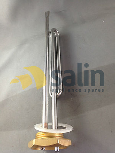 HOT WATER TANK SCREW TYPE HEATING ELEMENT HEATER 2000W 1 1/4" BSP 300MM LONG