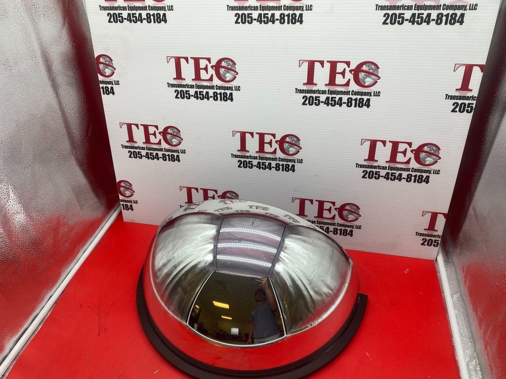 NEW LESTER BROSSARD HALF DOME BACK MIRROR AV18H 18"
