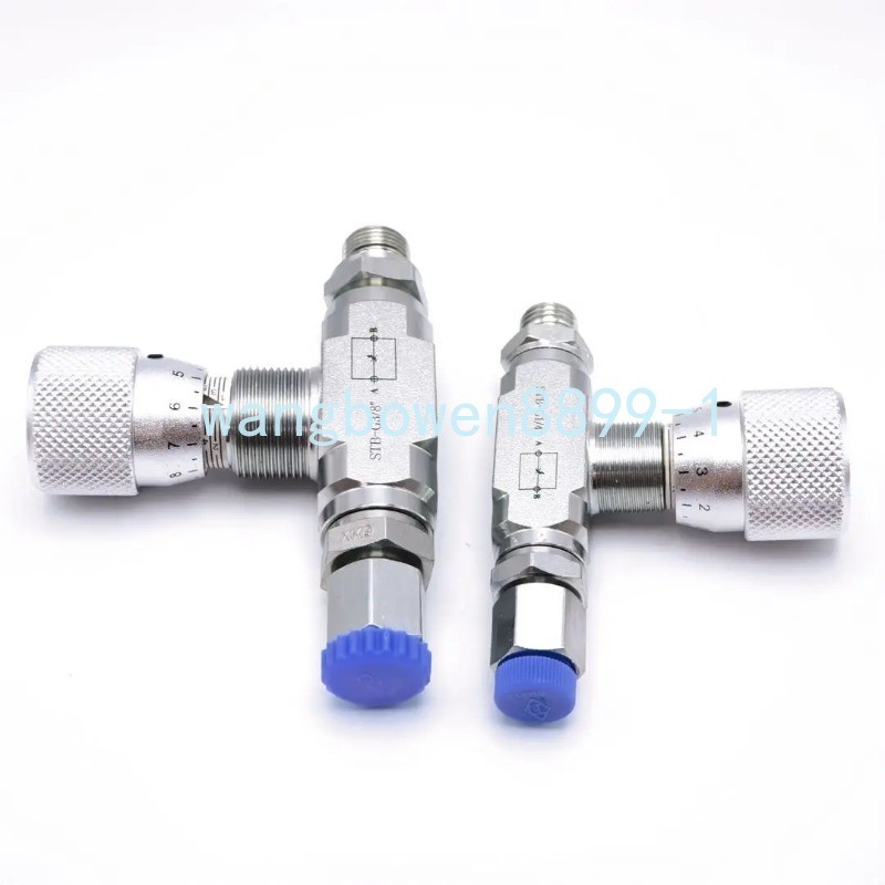 Mini Excavator Flow Control Bidirectional Hydraulic Restrictor Valve STB-G3/8