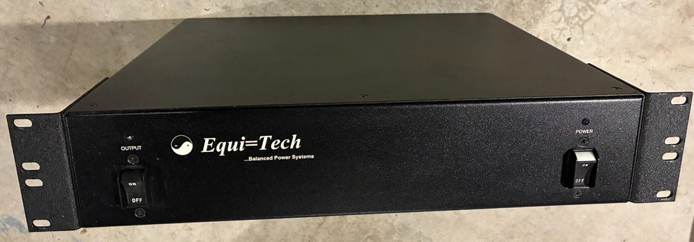 Pre-owned Equitech Rack Mount ET1.5RQ Balanced Power System