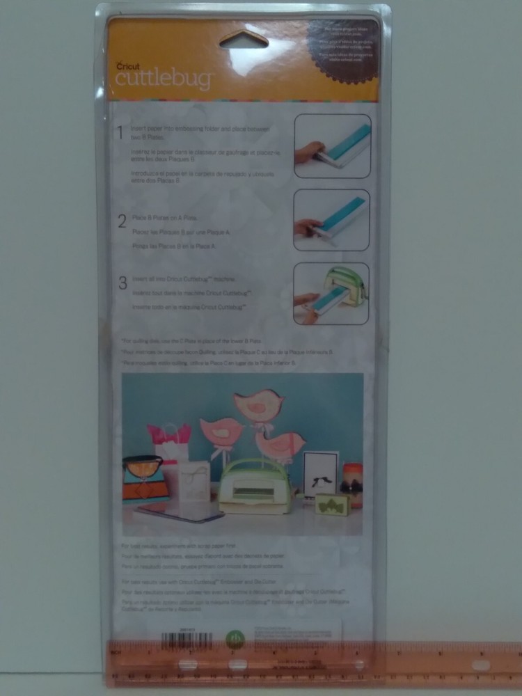 Cricut Cuttlebug - New - Adapter Plate - C Plate - 5.87 " x 13 "