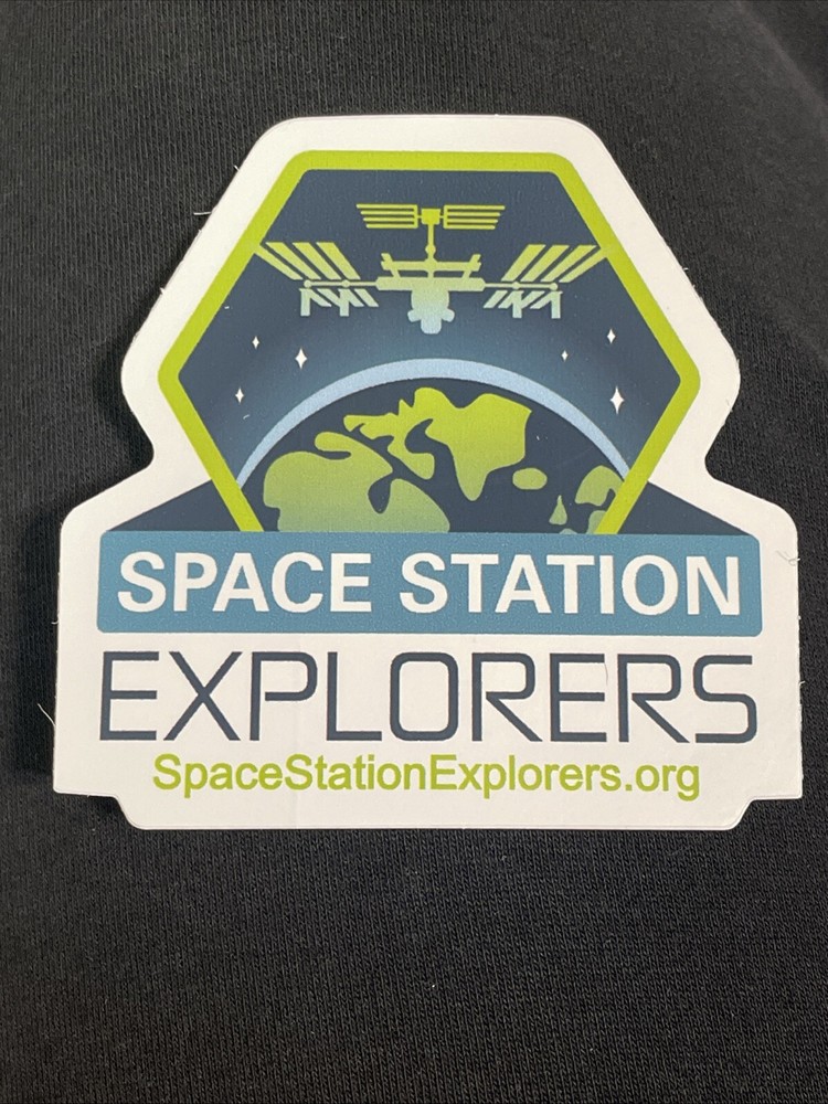 Space Station Explorers Sticker
