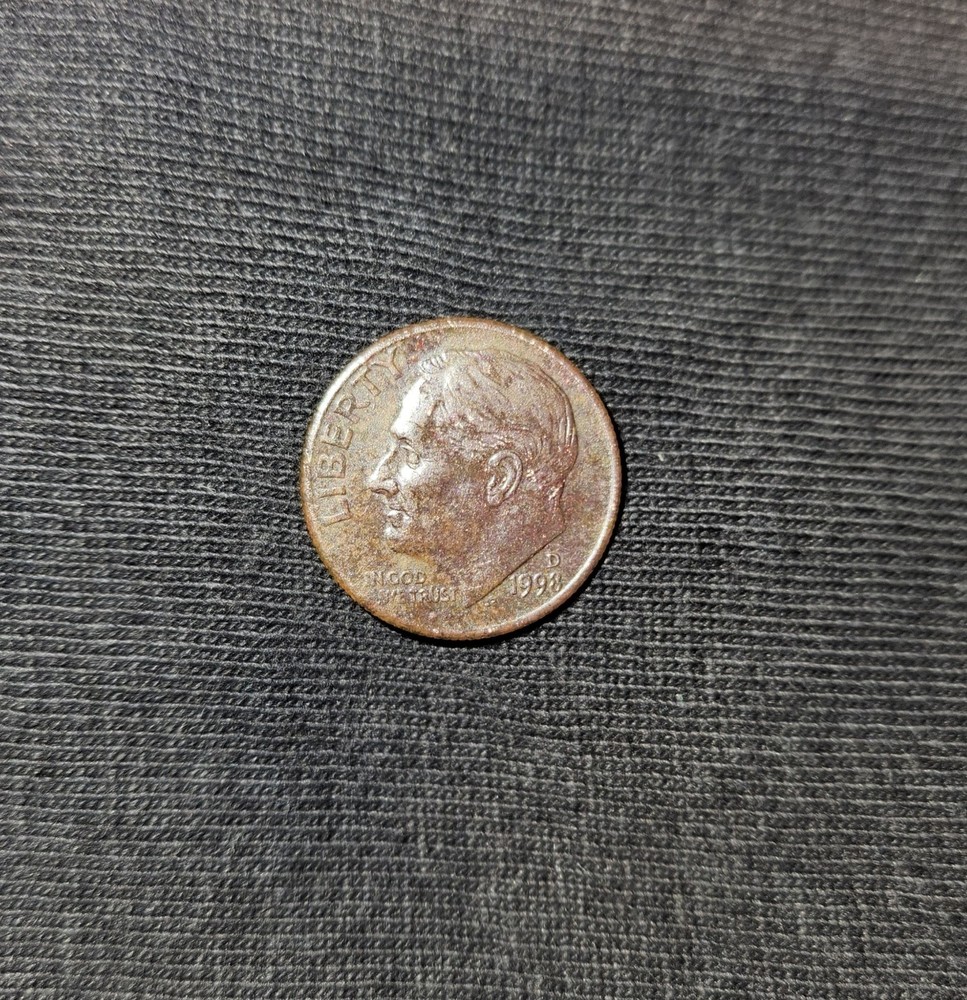 1998 D ROOSEVELT DIME