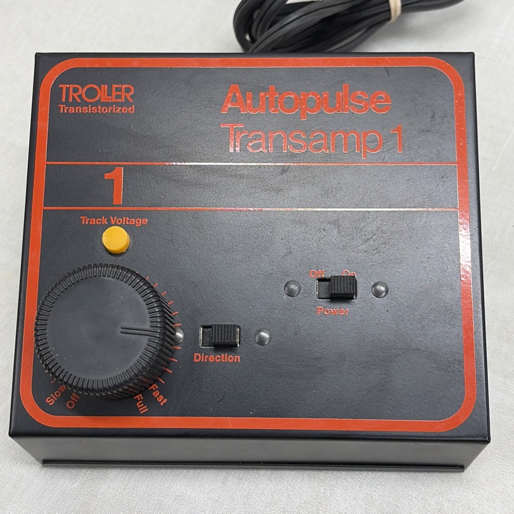 Troller Autopulse Transamp 1 Model Railroad Power Pack TESTED