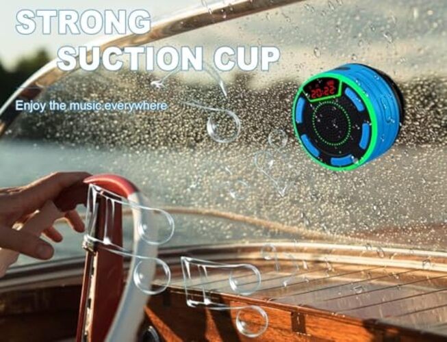 Bluetooth Speakers, IPX7 Waterproof Wireless Portable Bluetooth Speakers