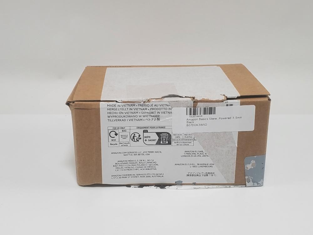 Amazon Basics Stereo 2.0 PC Speakers USB Powered 3.5mm Black