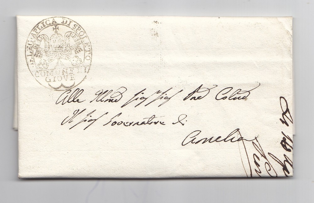 AB132-PONTIFICAL STATE-PREF.GIOVE/AMELIA 1846