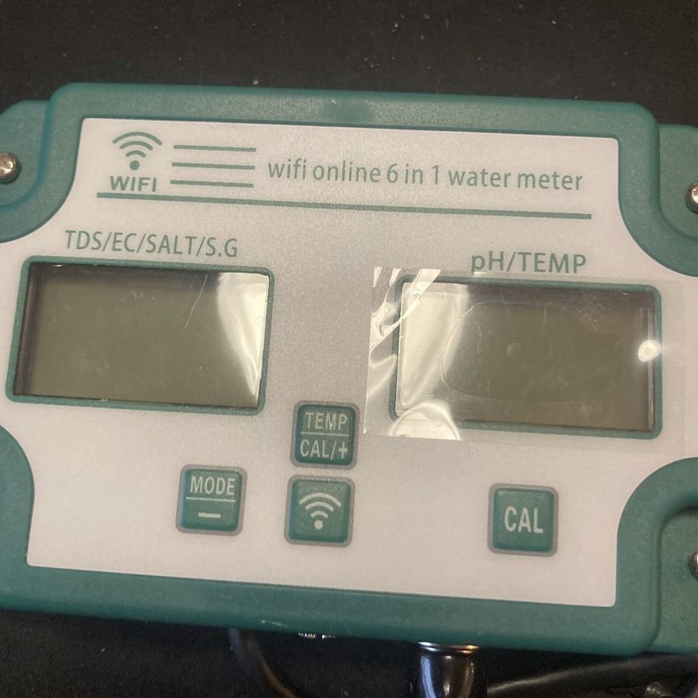 analytical instruments eu-230v wifi 6 in 1 water meter See Notes