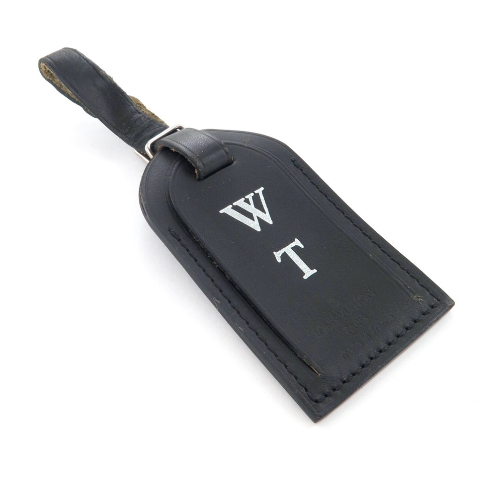 .Louis Vuitton Monogrammed Luggage Bag Identification Tag - WT