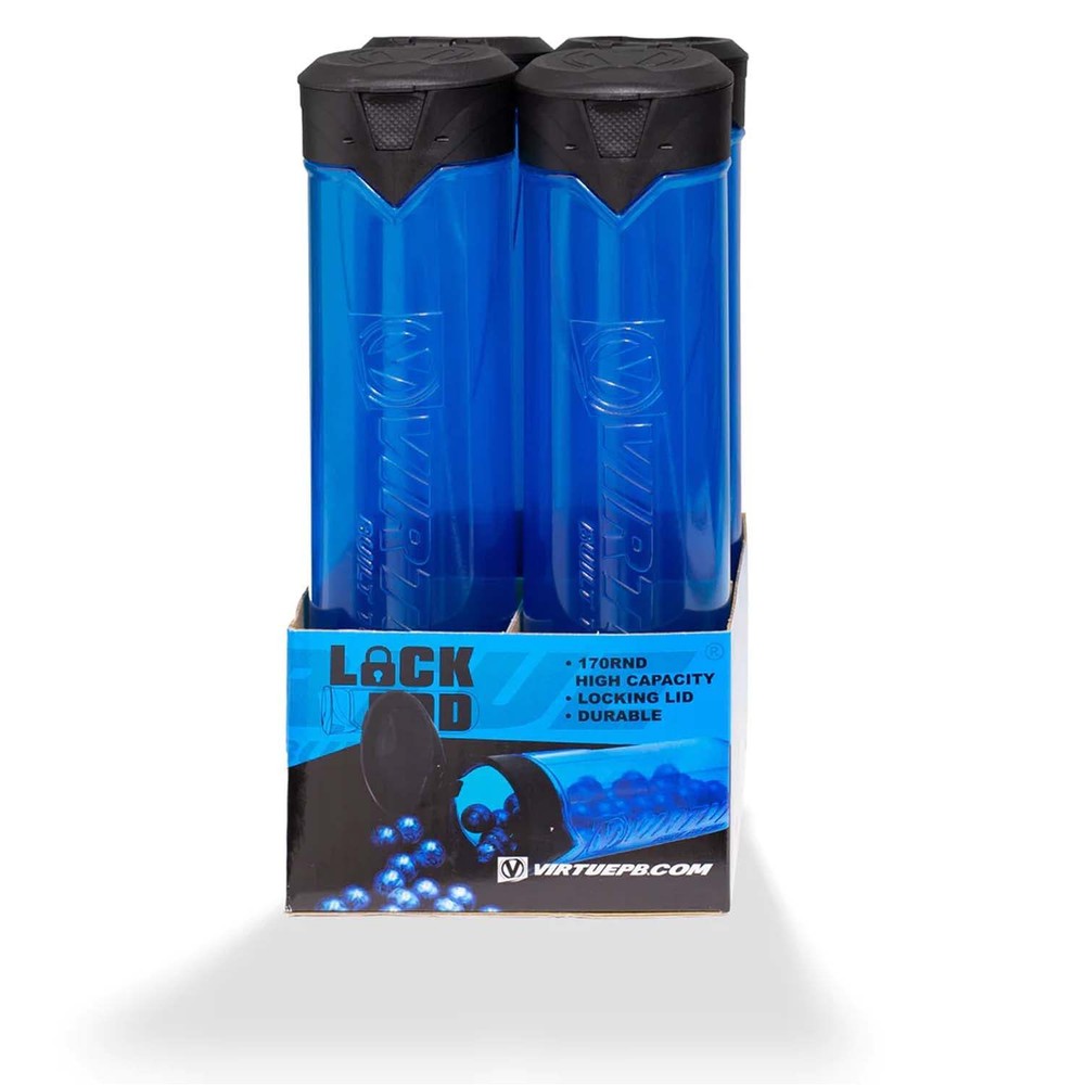 Virtue V2 Lock Pod - 170rd Lock Lid - 4 Pack - Blue