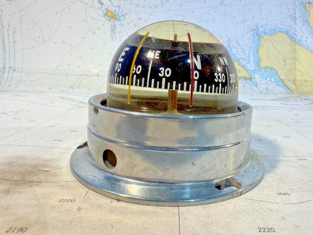 airguide model 68 small sailboat compass