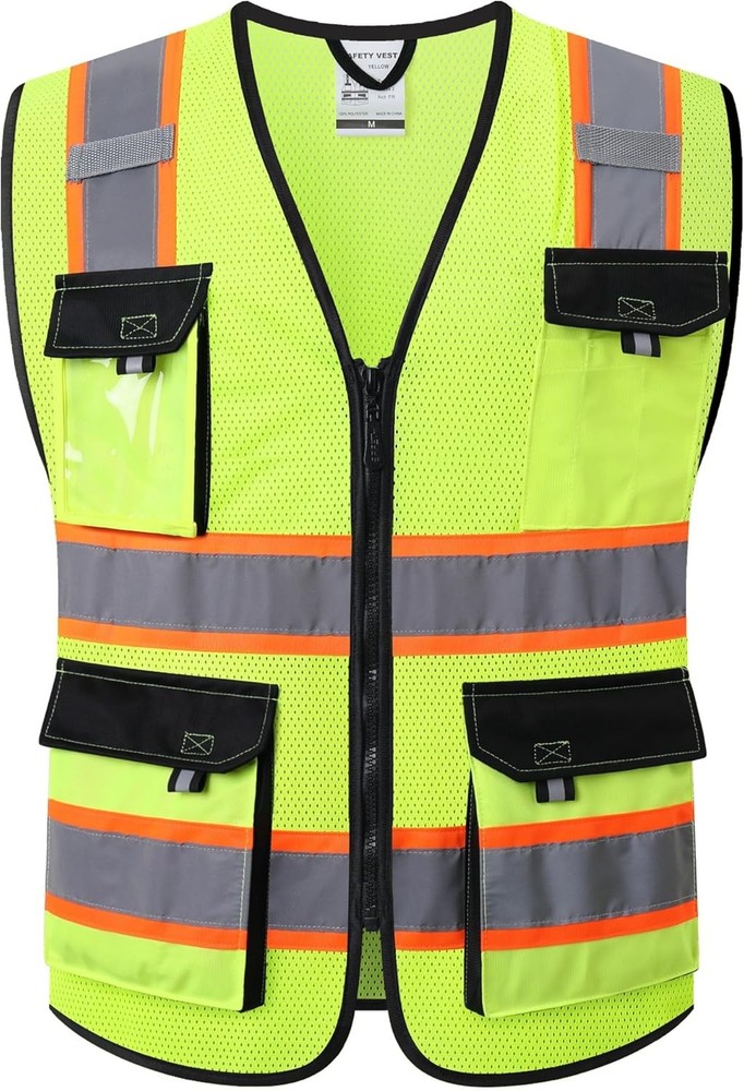 Reflective Vest High Visibility Workwear