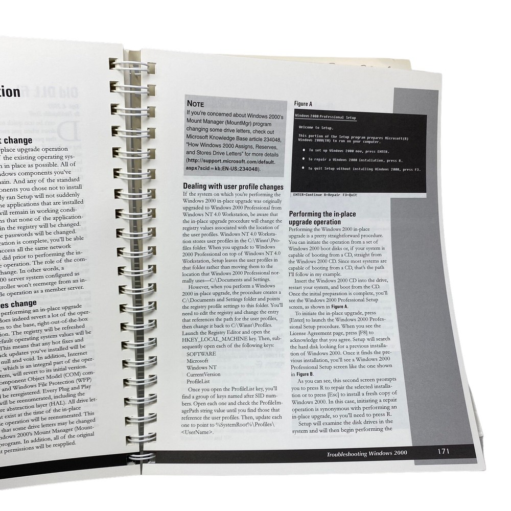 TechRepublic Win Server NT/2003 Quick Reference Commands PC Troubleshooter Guide