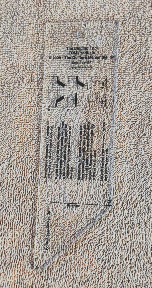 CREATIVE GRIDS SEAM GUIDE TOOL 15 inch & THE BINDING TOOL - tools for Quilting