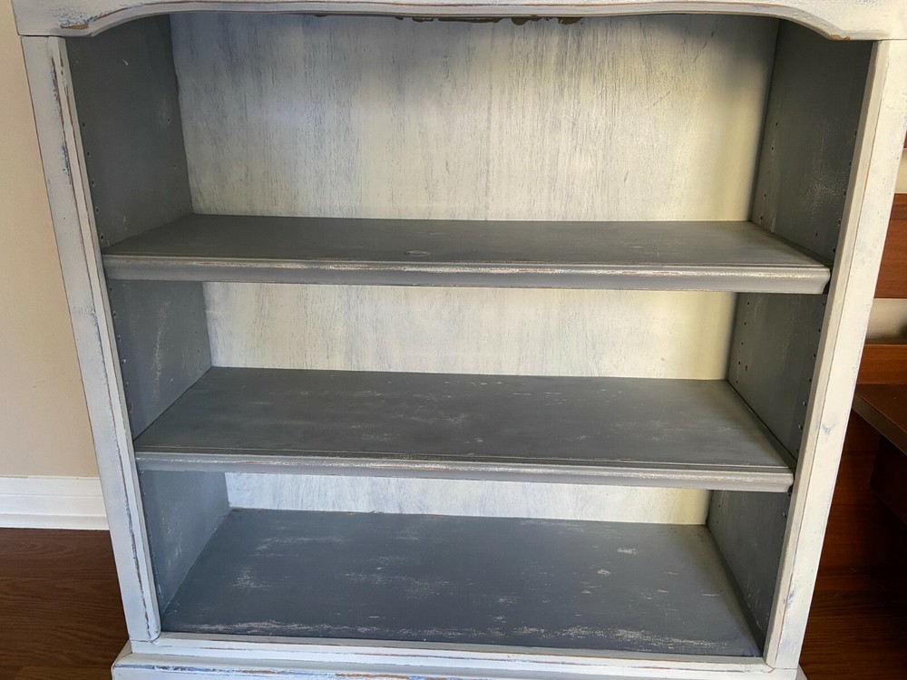 Painted Bookcase w/Adjustable Shelves--Vintage!