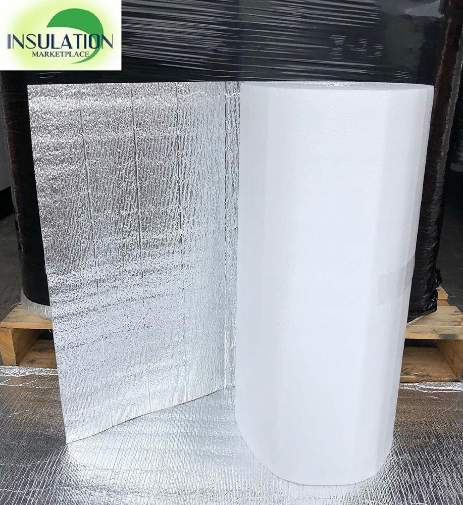 SmartSHIELD -5mm Reflective Insulation roll, Foam Core Radiant Barrier- WHITE