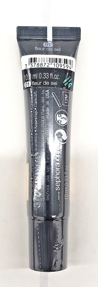 NEW Sephora Make No Mistakes High Coverage Concealer - 01 FLEUR DE SEL