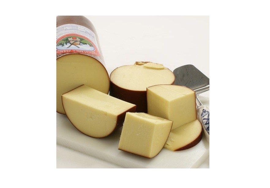 Smoked Gouda Cheese (Whole Log) Approximately 6 Lbs