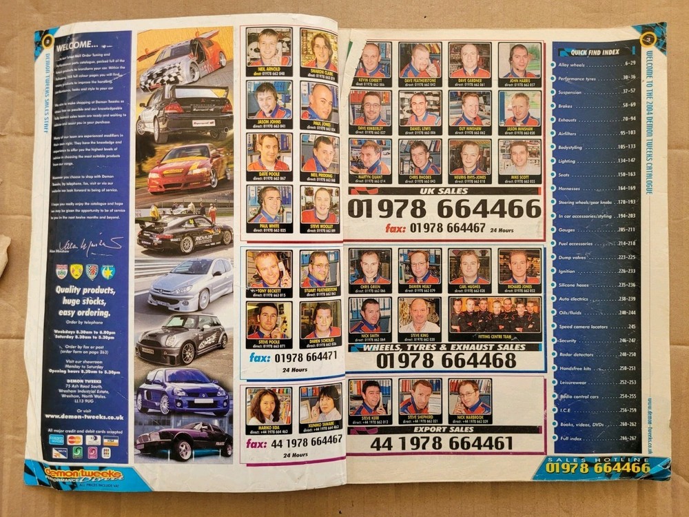 Demon Tweeks 2004 Catalogue Brochure