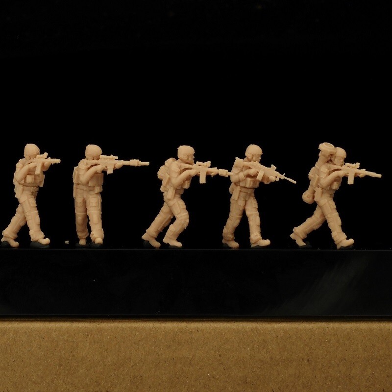 1/72 Modern Britain "Special Air Service Combat posture" 9 man model(3D printed)