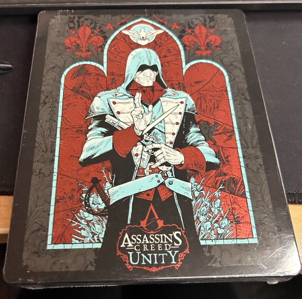 AC: UNITY STEELBOOK ONLY ***NEW*** OFFICIAL UBISOFT***