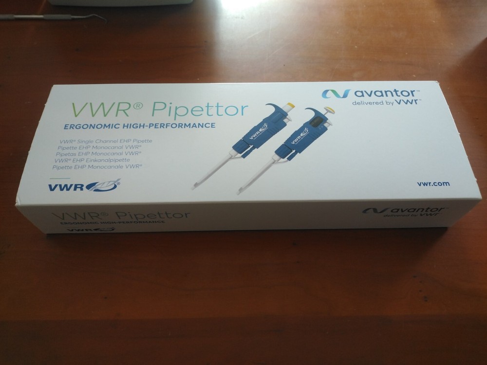 VWR High Performance EHP Single Channel Pipettor Variable 20-200 uL 89079-970
