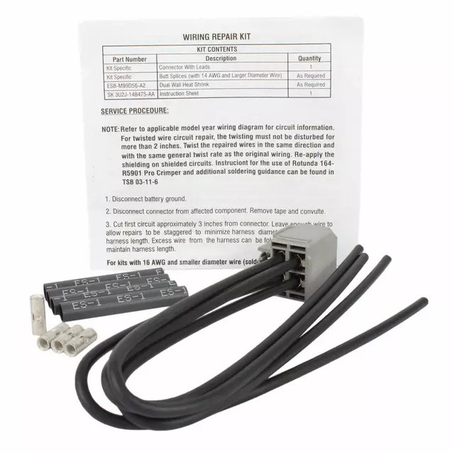 Genuine Motorcraft Voltage Converter Connector WPT-1177