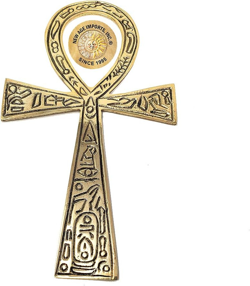 Solid Brass Ankh 6.25 ~ Perfect for Your Altar Wall Décor Gift Giving
