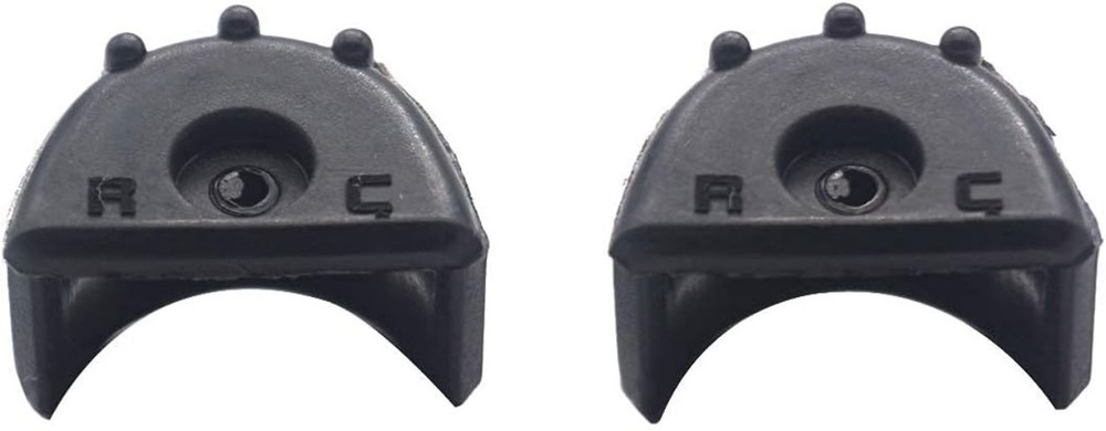 Lightweight 4-Pack RC Shock Protector Caps - Easy Install for Traxxas & Axial