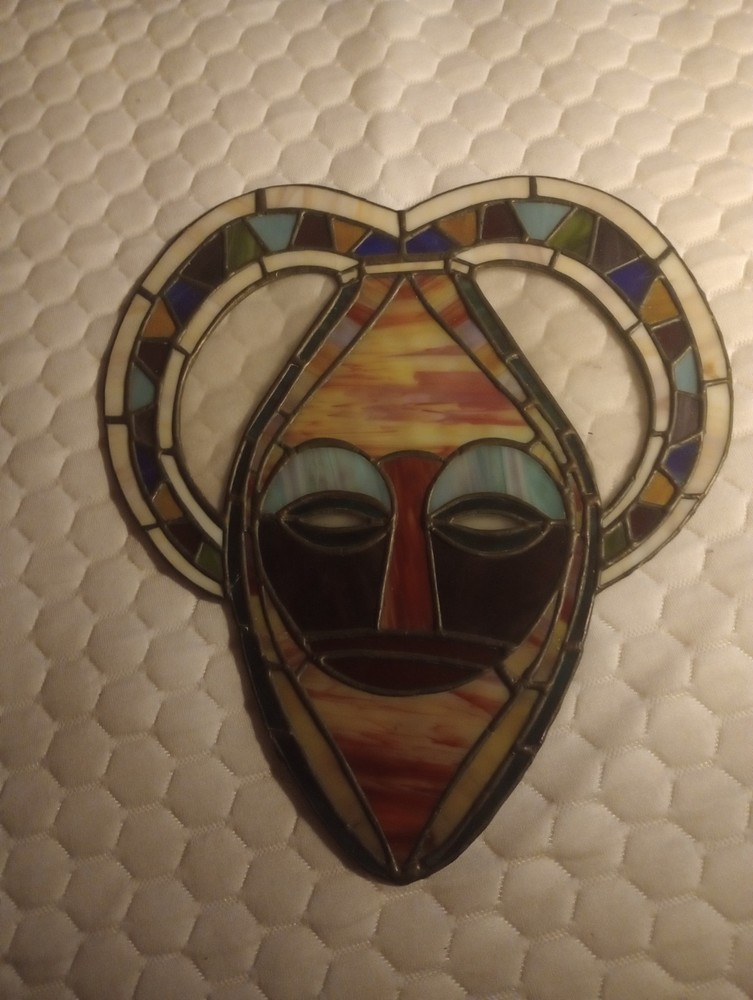 Stained Glass Custom African Headpiece