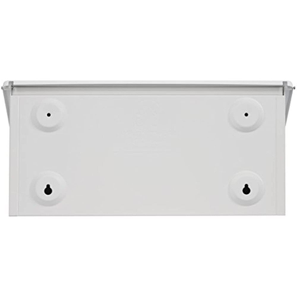 Architectural Mailboxes 2689W-10 Wayland Wallmount Mailbox, Small, White
