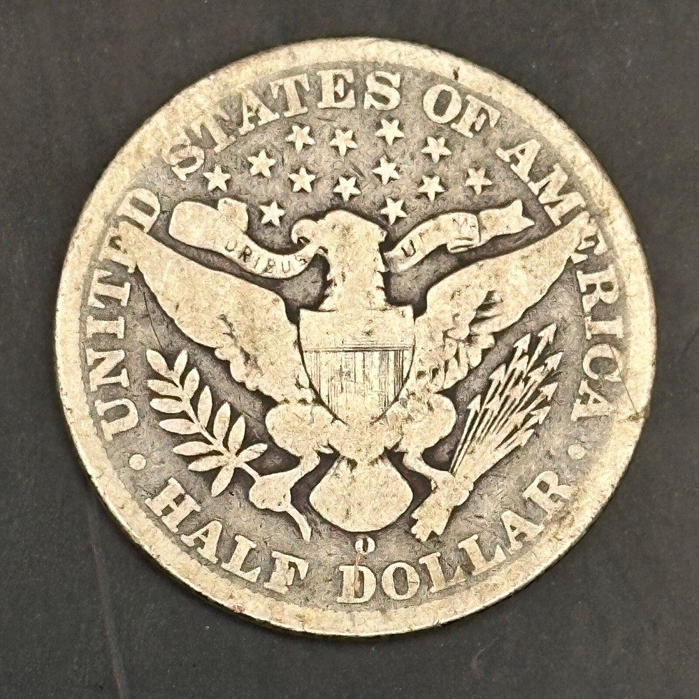 1897 O LIBERTY (BARBER) HALF DOLLAR