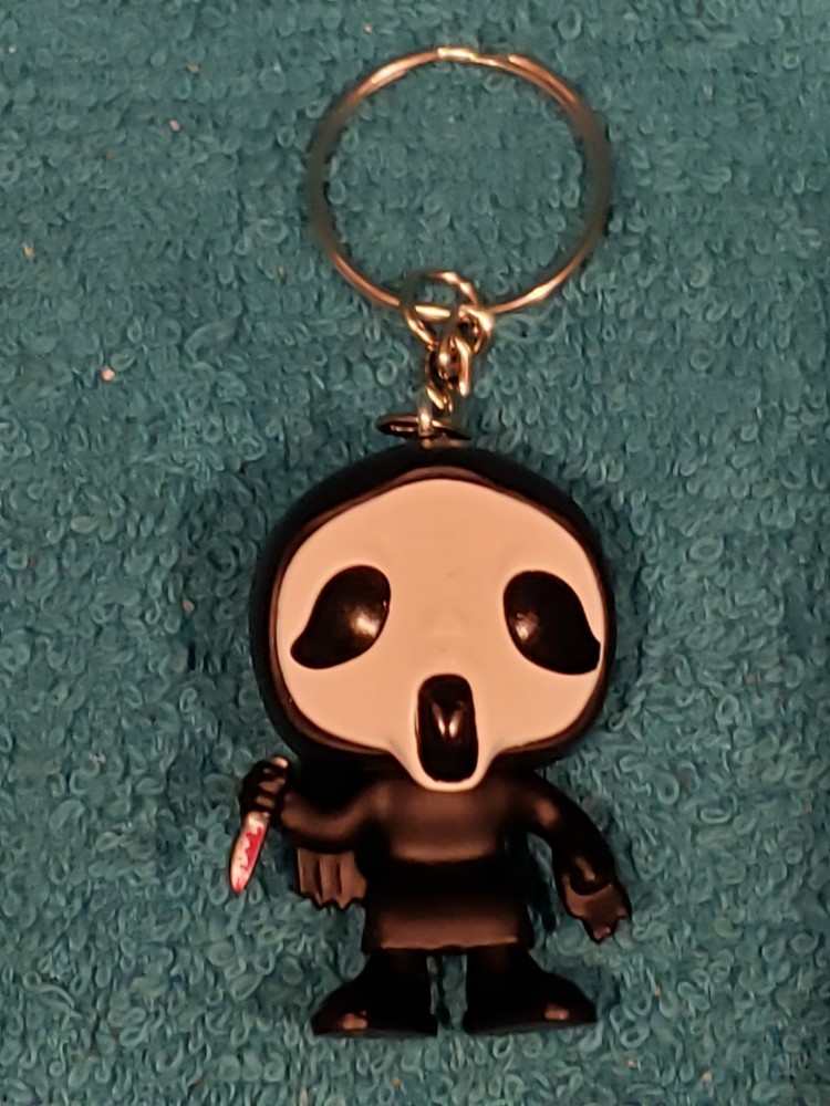 Ghostface Handmade Keychain - Scream - Horror Decor - Horror Keychain