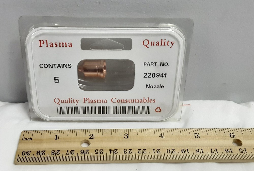New, 5 pcs PLASMA CONSUMABLES Nozzle Tips # 220941