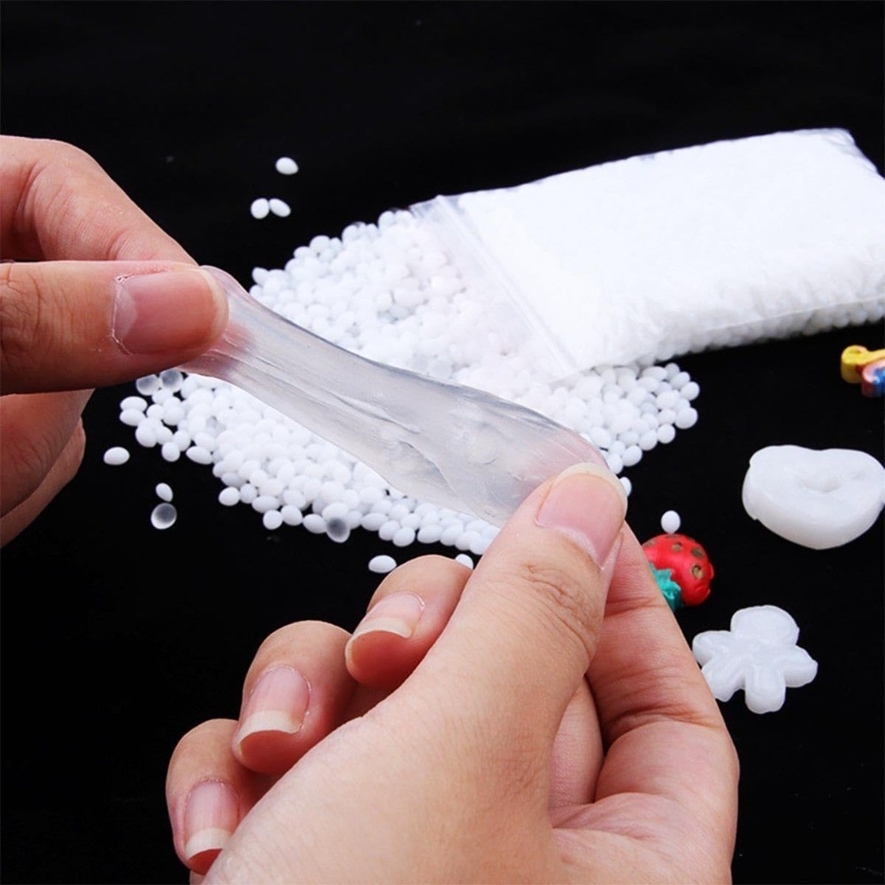 Reusable Moldable Thermoplastic Beads Plastic Pellets Polymorph DIY Craft