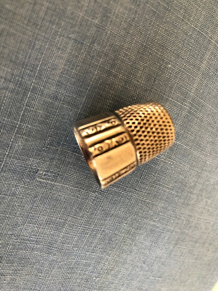 Antique Sterling Thimble