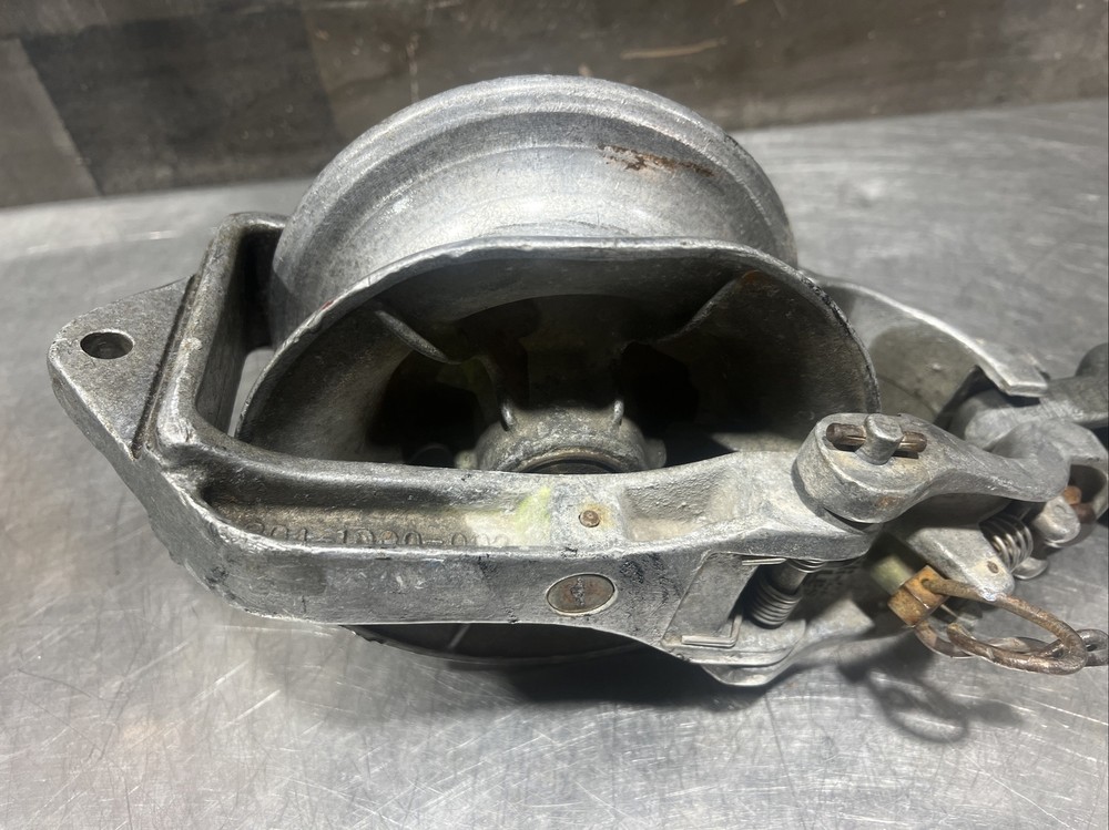 Vintage PENGO FT. WORTH Stringing Cable Wire Snatch Block Pulley 2500lb