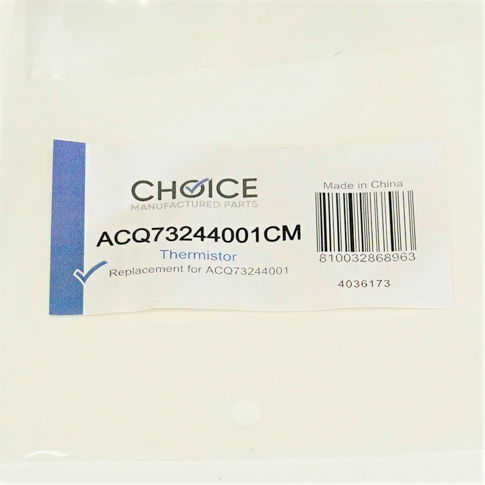 Choice Part ACQ73244001 for LG Refrigerator Temperature Thermistor Sensor