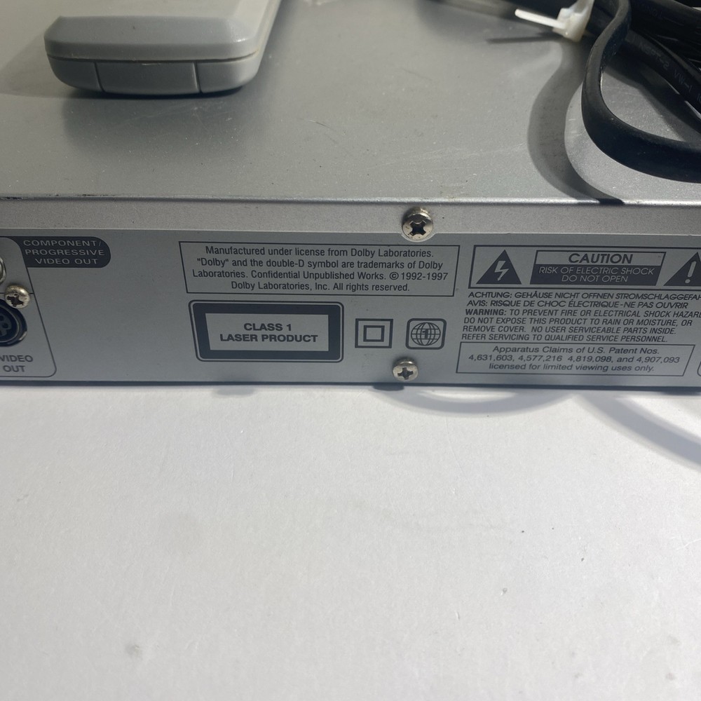 Koss Mod Kd308a DVD/CD/MD3 Player With Remote Tested Fast Shipping