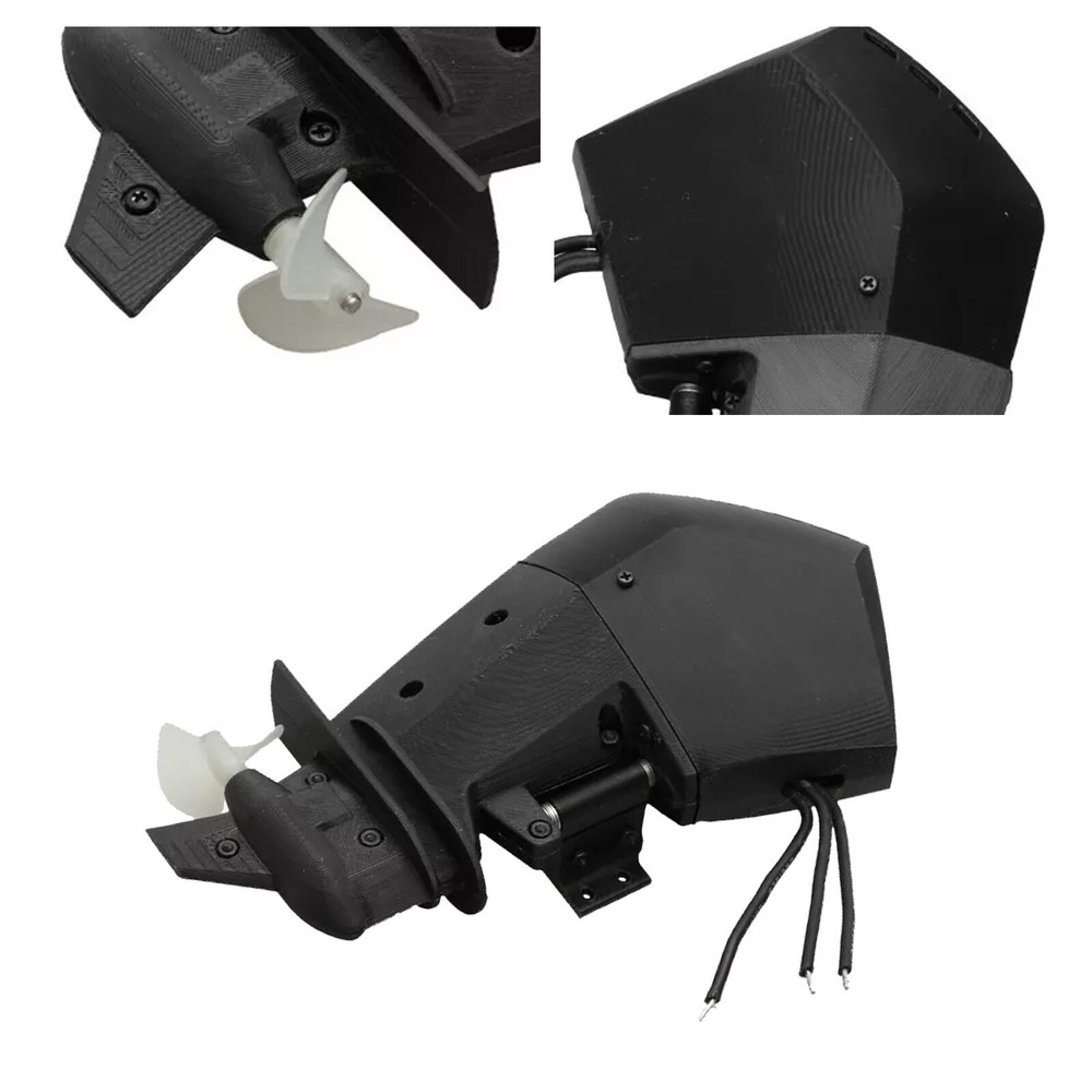 RC Boat Outboard Motor External Engine 3D Printed Shell for DIY Small-scale ShCJ