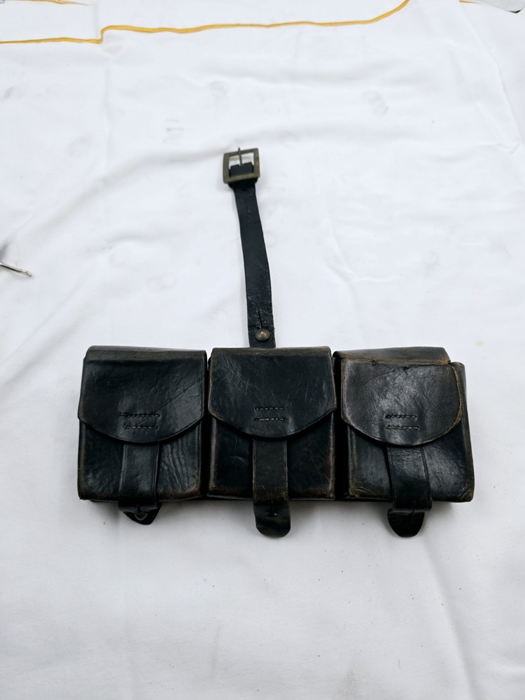 Leather Smmunition Pouch WWII