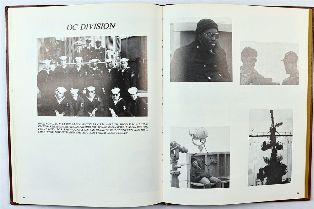 USS Davidson (FF-1045) 1982 1983 Westpac Deployment Cruise Book