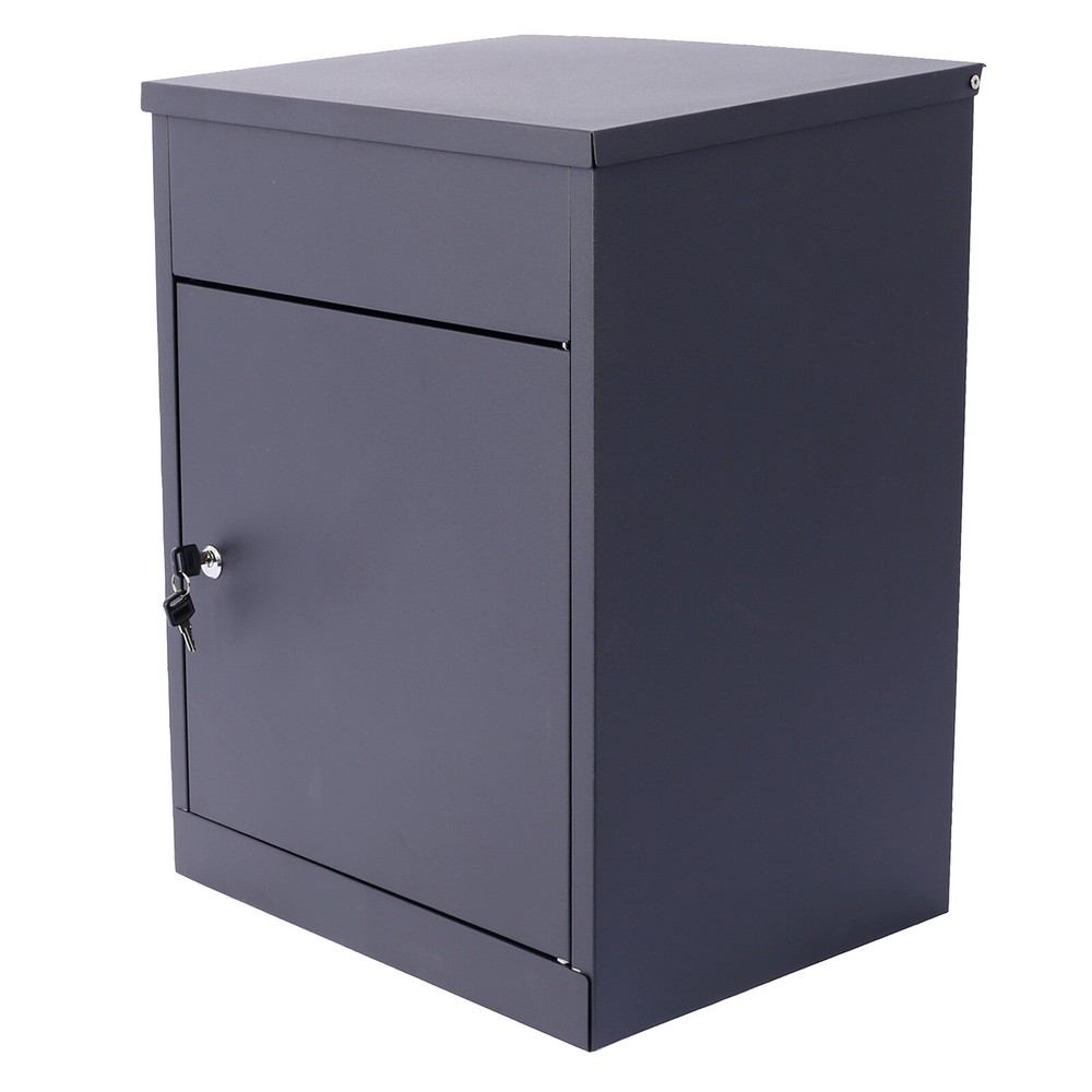 Package Delivery Boxes for Outside, Mailbox for Parcel Wall Mounted Lockable