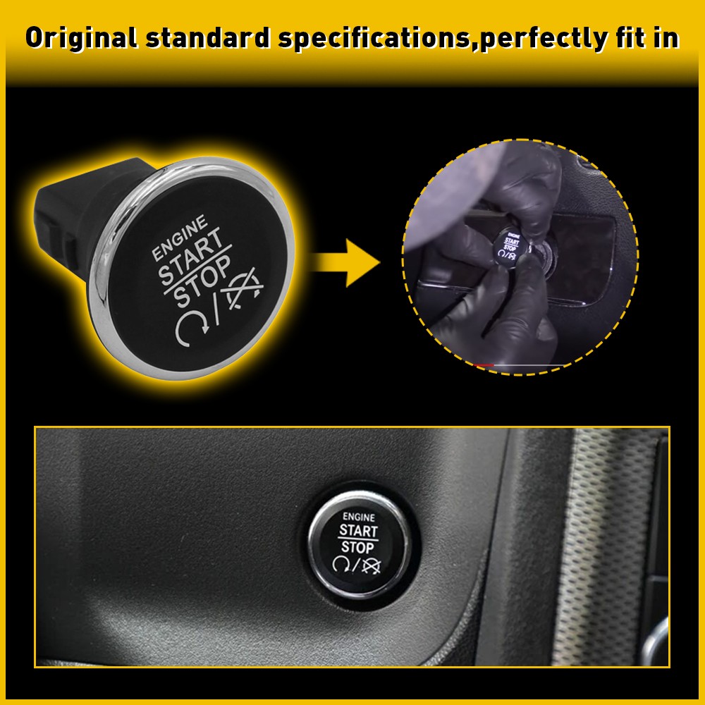 For 2011-2016 Dodge Grand Caravan Ignition Start Stop Push Button Accessories US