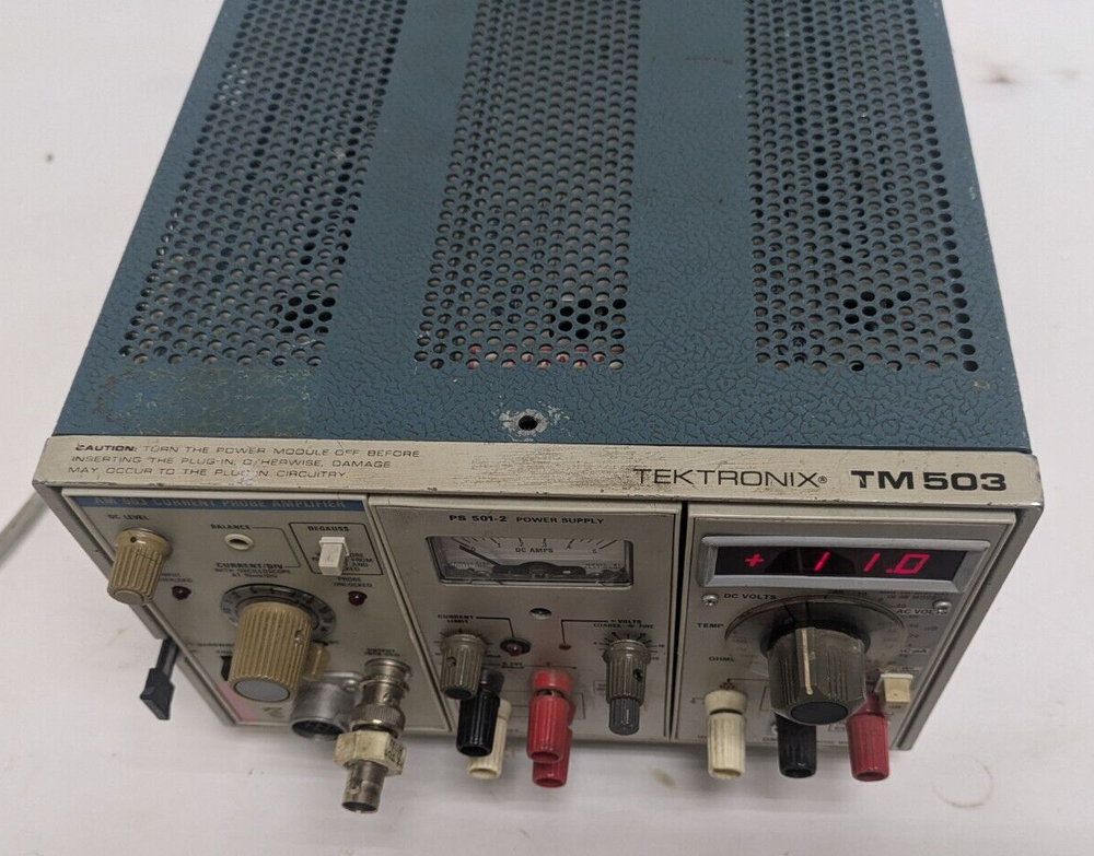 Current Probe - Tektronix TM503 W/ 3x Modules