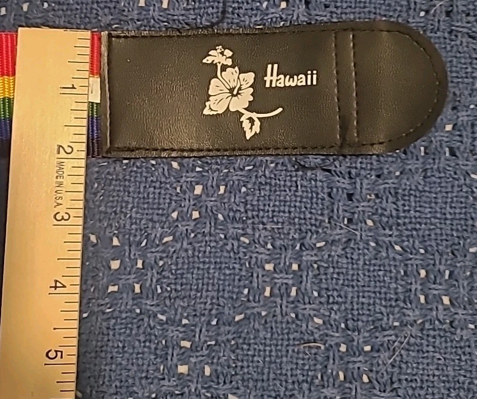 Rainbow Colored Luggage Strap For Security & Easy Visability Adjustable Hawaii