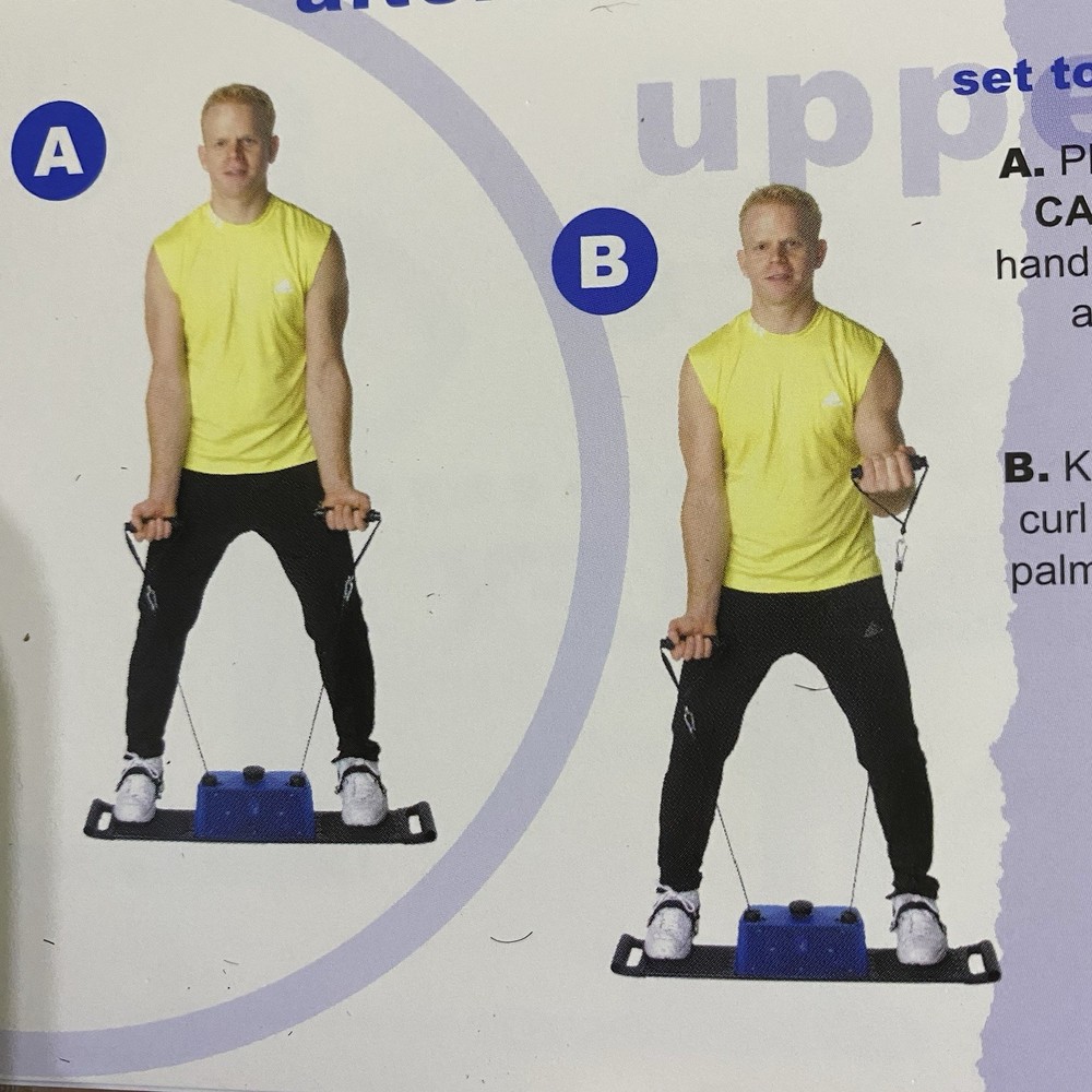 Cable Flex Personal Gym Compact Home Aerobic & Resistance Core Training Exercise