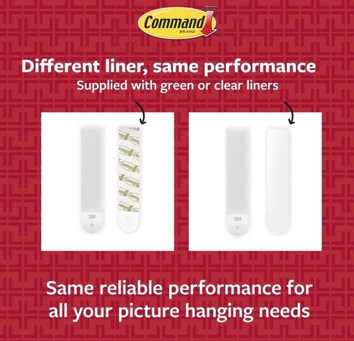 🥥 Command Large Picture Hanging Strips White 20 Pack🆕️LOT OF 5‼️