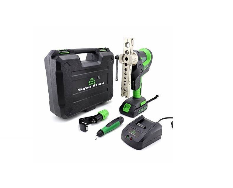 CHORDLESS CORDLESS BATTERY TYPE ELECTRIC FLARING TOOL KIT 1/4'' TO 3/4''